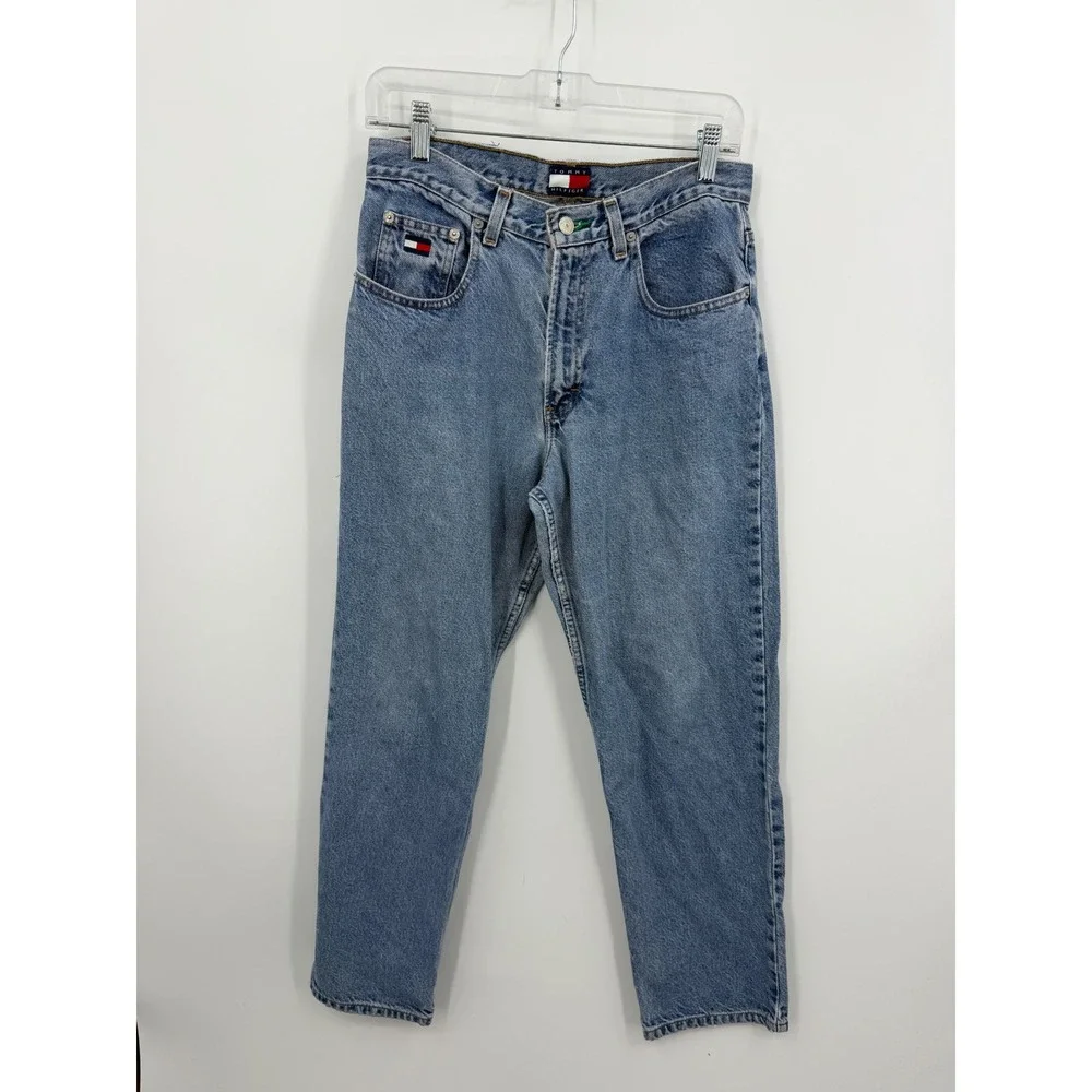 Tommy Hilfiger Straight Leg Jeans Mens 30x29